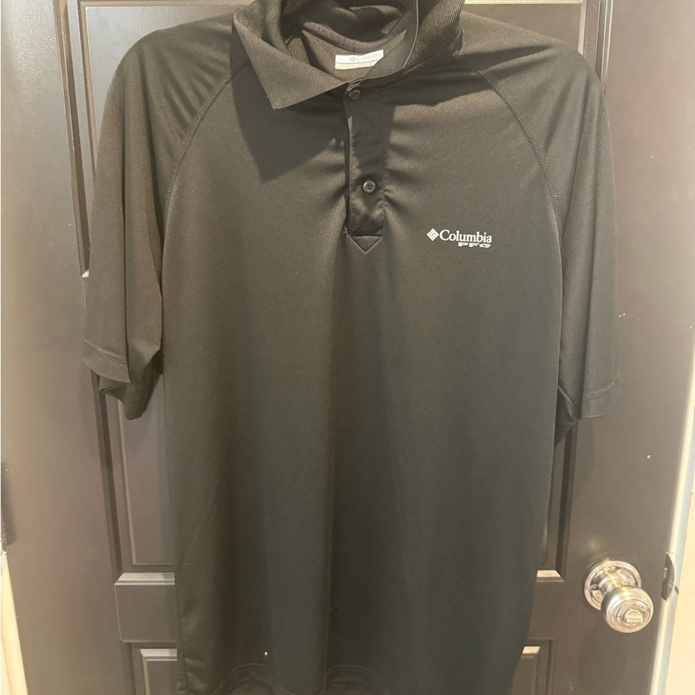 Columbia Black Performance Short Sleeve Tee